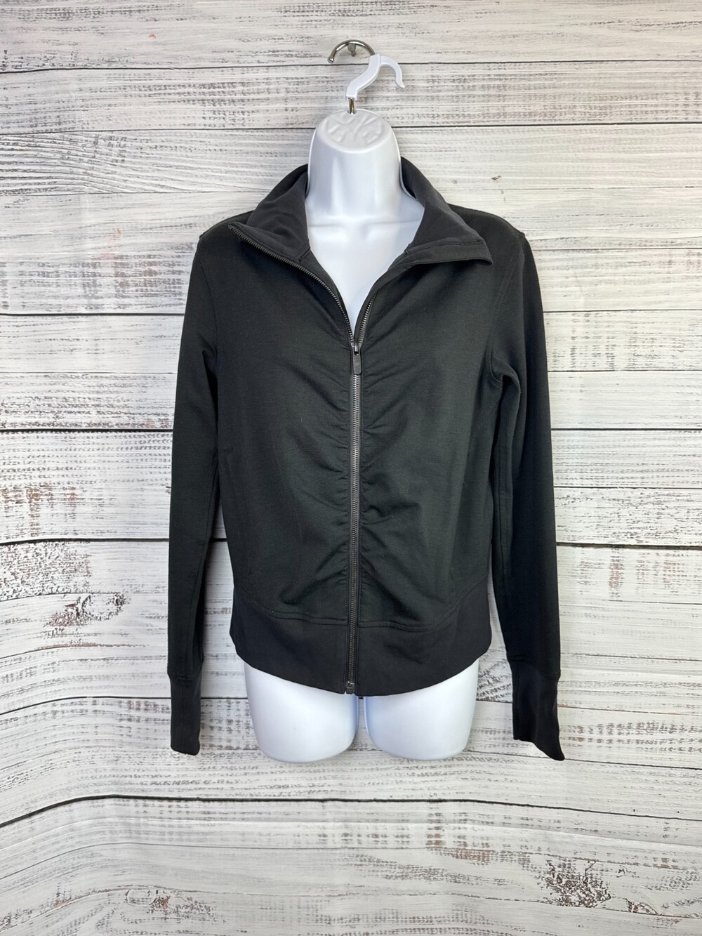 Lululemon Gather Up Womens Sz 6 Jacket Black Full Zip